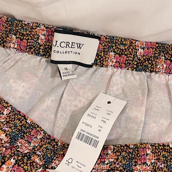 J.Crew, NWT Side slit Maxi skirt in Ratti Prism Floral 💯% cotton/pockets BG543 - Picture 7 of 12